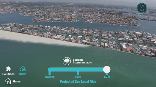 Sea Level Rise Explorer: Long Screen 2