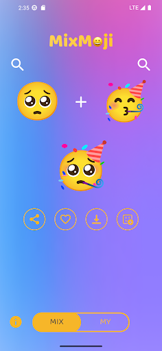 MixMoji - Emoji Mix Screen 2