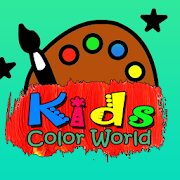 Kids Color World - Free Paint Book  Icon