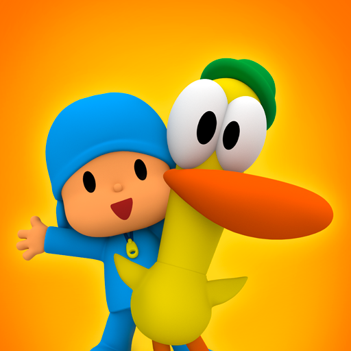 Desenho de Pocoyó e Pato pintado e colorido por Usuário não registrado o  dia 04 de Junho do 2020