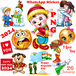 Icon image Sticker and Emoji for WhatsApp