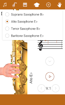 3D Saxophone Fingering Chart screenshot 18