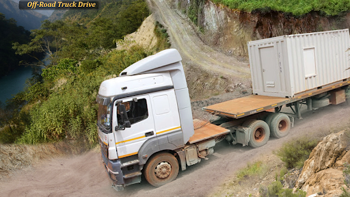 Android application Offroad Cargo Truck Simulator screenshort
