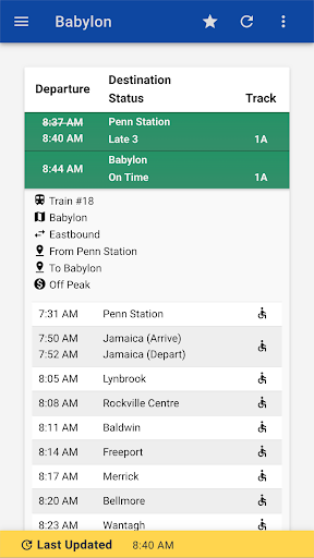 Right Track: LIRR Screen 3