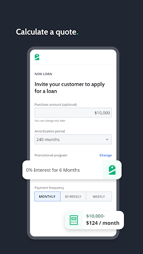 Financeit: Consumer Financing Screen 2