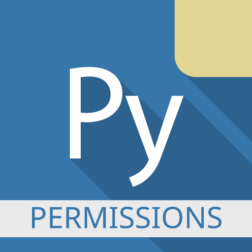 Pydroid permissions plugin logo