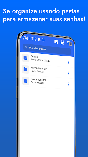 Android application Vault360 Gerenciador de senhas screenshort