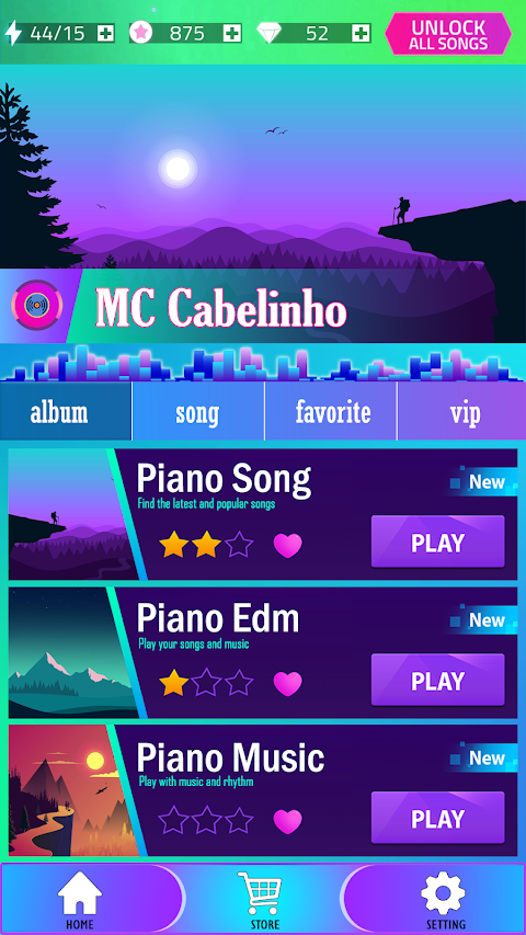 MC Cabelinho Piano Game Tilesのおすすめ画像1