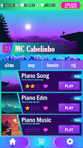 MC Cabelinho Piano Game Tiles