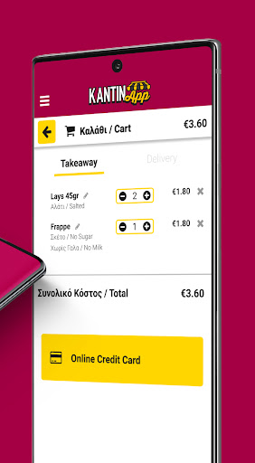KantinApp Screen 2