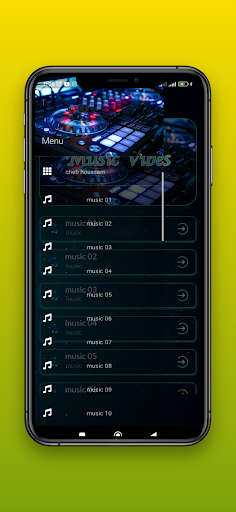 Android application أغاني الشاب حسام Cheb Houssem screenshort