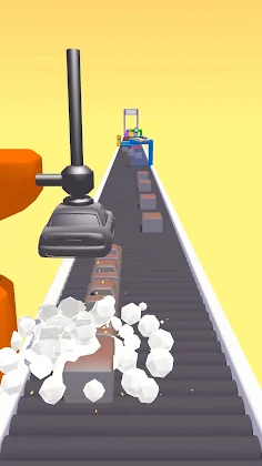 Car Factory Run 3D - Screenshot 2