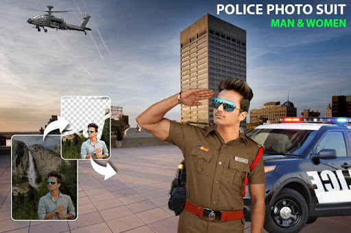 Android application Police Photo Suit - Man & Wome screenshort