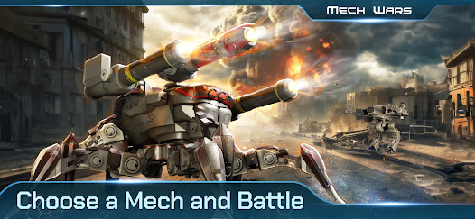 Mech Wars Online Robot Battles 1.448 APK + Mod (Unlimited money / Mod Menu) for Android