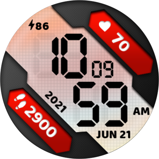 MJ257 Digital Classic Watch logo