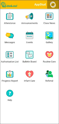 CommApp for Parents v2 Screen 2
