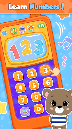 Game screenshot Toy Phone Baby Learning games mod apk