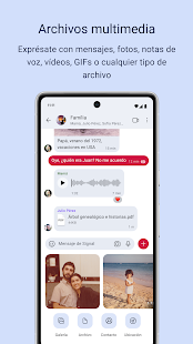 Signal - Mensajería privada Screenshot