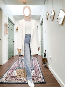 Jeans and cheap hijab