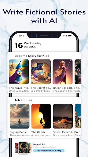 AI Story Generator Write Story Screen 3