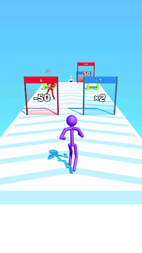 Android application Man Run 3D - Run and Merge screenshort