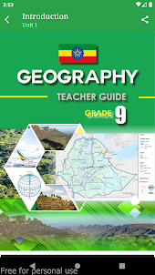 Geography 9th Teacher Guide