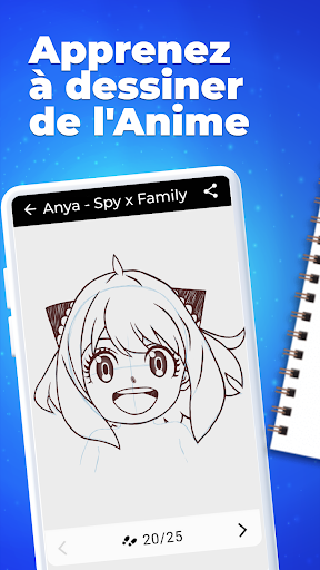 Aperçu de l'application