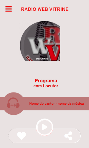 Radio Web Vitrine Screen 2
