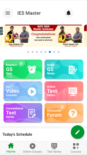 Android application IES Master screenshort