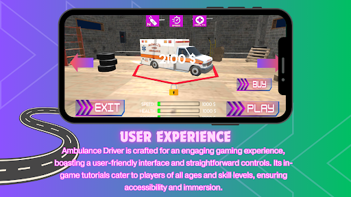 Android application Ambulance Driver screenshort