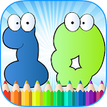 Cover Image of Download 123s ABCs Kids Coloring Book  APK