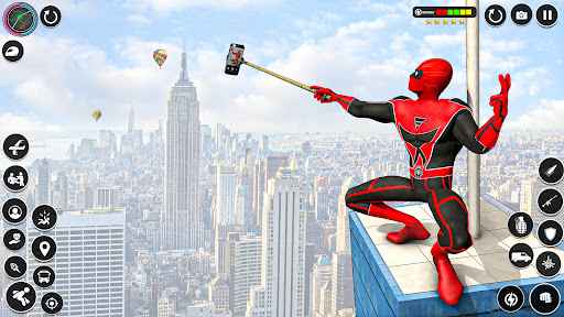 Spider Rope Games - Crime Hero Screenshot