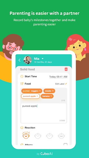 Screenshot of Baby Tracker & Diary - CuboAi