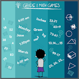 Grade 1 Math Games Free icon