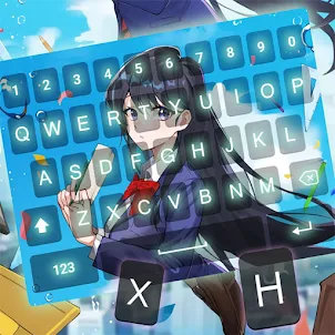 Kawaii Komi San Keyboard Theme