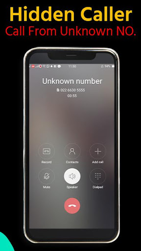 UnCall: Private Number Calling Screen 3