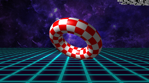 Amiga Torus Demo Screenshot