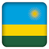 Selfie with Rwanda flag icon