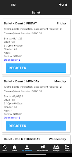 Central West Ballet Academy Screen 3
