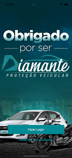 Android application Sou Diamante Associação screenshort