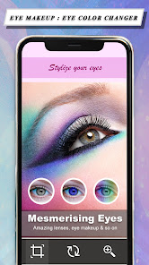ماكياج العين: مبدل لون العين 1.1 APK + Mod (Unlimited money) إلى عن على ذكري المظهر