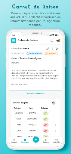 Educartable - Enseignants Screen 2