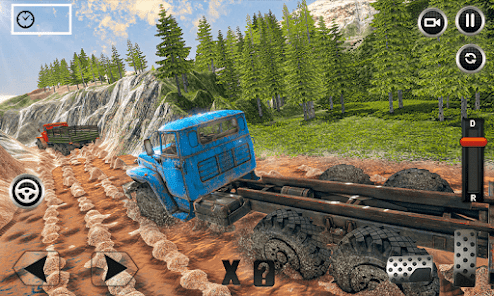 Offroad Mud Truck Driving Sim apkpoly screenshots 2