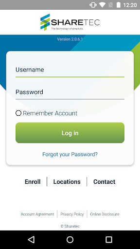 Android application Sharetec for BSDC Office screenshort