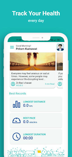 Swayam Health - For Users Screen 3