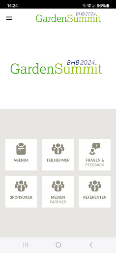 Android application BHB GardenSummit screenshort