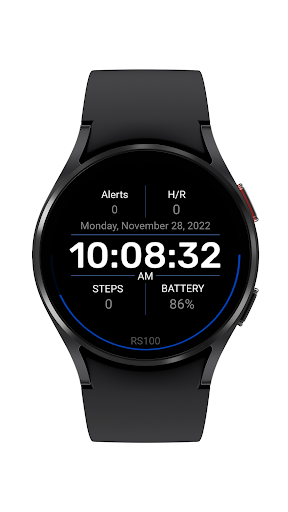 Android application RS100 - Watch Face screenshort