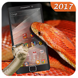 Snake In Phone Prank- On Screen Hissing 2017 icon