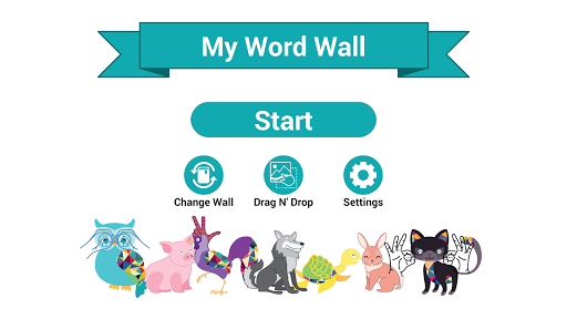 Android application HandsUP! ASL Word Wall screenshort
