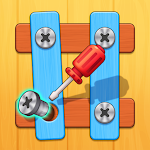Screw Pin: Nuts Bolts Puzzle